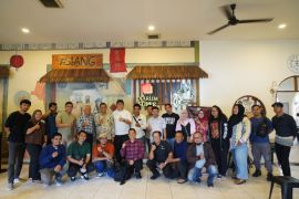 Pj Wako Pontianak pamit dengan awak media di akhir jabatannya