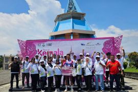 Pembalap sepeda asal Polda Lampung finis kedua di ajang Tour of Kemala 2025