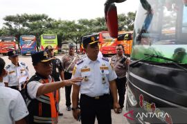 Dishub Sumut intervensi pengguna sepeda motor tekan kecelakan pada mudik gratis
