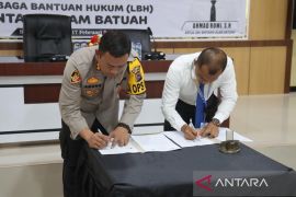 Polres Pasaman Barat gandeng LBH BAB pendampingan-penyuluhan hukum