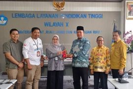 UIN Mahmud Yunus Batusangkar Kunjungi LLDIKTI Wilayah X Bahas Blended Learning System Program Pascasarjana
