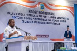 Bapperida Papua Tengah sinkronisasi data pemerintahan dan Otsus Papua