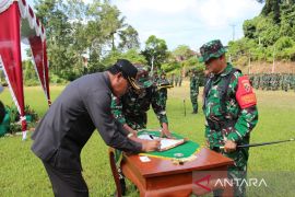 Pemkab Tabanan resmikan TMMD Ke-123 bangun jalan untuk rakyat
