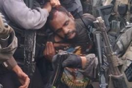 Pimpinan KKB Askel Mabel dibawa ke Jayapura