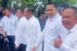 Pasangan Bupati dan Wakil Bupati Merangin terpilih ikuti gladi bersih pelantikan