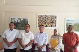 Kanwil BPN Provinsi Jambi jalin silaturahmi ke kantor LKBN ANTARA biro Jambi