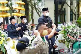 Lima kereta kencana sambut Bupati-Wakil Bupati Bekasi 2025-2030