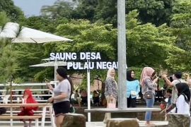 Saung Desa Pulau Negara jadi andalan objek wisata di Ogan Ilir