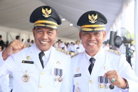 Presiden Prabowo lantik Bupati HSS Syafrudin Noor dan Wabup Suriani