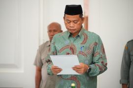 Pj Gubernur Sulsel izin ke Mendagri rampungkan tugas di Makassar