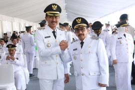 Saidi Mansyur-Said Idrus dilantik Presiden Prabowo di Istana Negara