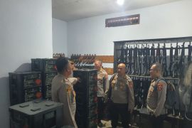 Puslitbang Polri lakukan pengecekan gudang penyimpanan senjata