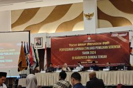 KPU Bangka Tengah selenggarakan FGD terkait evaluasi Pilkada 2024