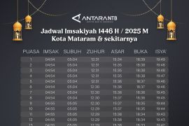 Jadwal Imsak dan buka puasa Ramadhan 2025 di Mataram