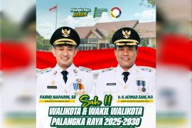 Wali Kota Palangka Raya ikuti retreat usai dilantik Presiden
