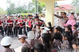 Polres Beltim kenalkan tugas polisi kepada usia dini