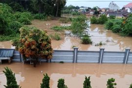   Terdapat 23 titik lokasi terdampak banjirdi Bandarlampung