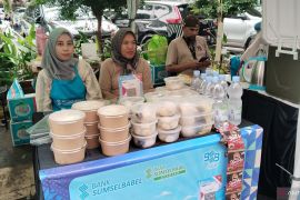 Pelaku UMKM Palembang raup omset Rp2 juta per hari berkat gelaran Proliga