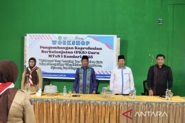 Kemenag Sultra gelar Workshop PKB Guru MTsN 1 Kendari