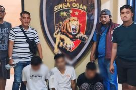 Polres OKU  ungkap kasus perampokan bersenjata api