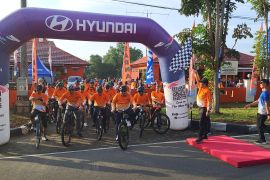 Kansar Pangkalpinang gelar "Gowes SKK" dalam rangka HUT Basarnas ke-53