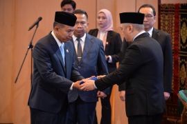 Menhub lantik Marsekal Madya TNI Mohammad Syafii jadi Kepala Basarnas