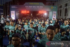 Ribuan peserta ramaikan PLN Jabar Smile Run di Bandung