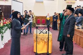 DPRK Aceh Barat paripurna PAW Aulia Katana jadi anggota legislatif