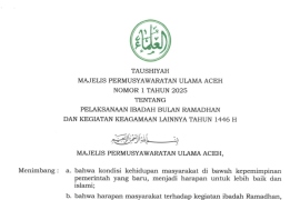 MPU keluarkan taushiyah pelaksanaan ibadah puasa 1446 H