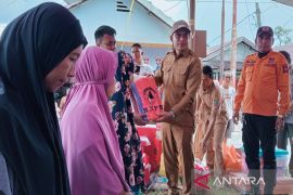 Wakil Bupati Kotabaru serahkan bantuan untuk korban kebakaran