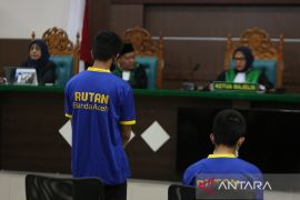 FOTO - Sidang putusan terdakwa gay pelanggaran syariat Islam