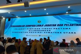 Wagub lantik 12 pejabat Pimpinan Tinggi Pratama  di awal kepemimpinan, berikut daftarnya