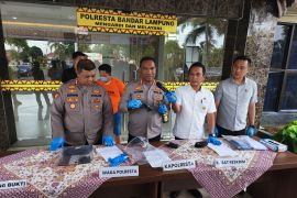 Polresta Bandarlampung musnahkan barang bukti sabu-sabu 2,4 kg