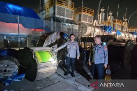 Polres Metro Bekasi menangkap enam pencuri kabel perusahaan data center