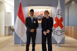 Menlu apresiasi ICRC bantu rakyat Palestina