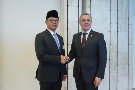 Menlu RI-Swiss bahas penguatan kerja sama bilateral dan ekonomi
