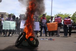 Puluhan jurnalis di Ternate minta proses oknum Satpol PP