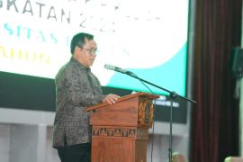 Unila gelar diklat pengembangan karakter, etika dan keterampilan mahasiswa penerima beasiswa KIP