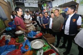 Polda Sumut sidak di pasar Medan jelang Ramadhan jaga  stabilitas harga