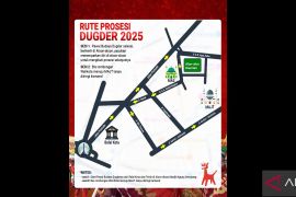 Semarang berlakukan pengalihan arus sambut Kirab Dugderan