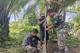 Penuhi Kebutuhan Air Bersih, Satgas TMMD ke 123 Kodim Tarakan Kembali Buat Sumur Bor