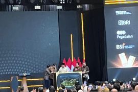Prabowo apresiasi jasa Jokowi sebagai pemrakarsa Bank Emas