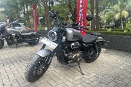 QJMOTOR catat penjualan positif di IIMS, SRV 250 AMT jadi primadona