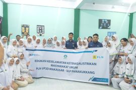 PLN Makassar edukasi keselamatan ketenagalistrikan siswa SMK