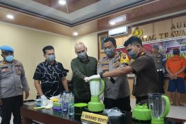 Polres Pasaman Barat musnahkan 140,02 gram sabu