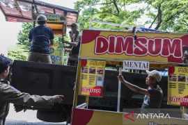 Penertiban PKL di Kota Serang