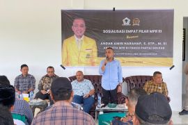 Andar Amin Harahap gelar sosialisasi Empat Pilar Kebangsaan di Padang Lawas Utara