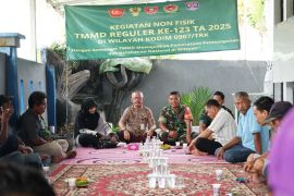 Dukung Han Pangan, Satgas TMMD Ke 123 Kodim 0907/Trk Gelar Penyuluhan Pertanian