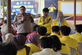 Kapolres Banjarbaru ajak mahasiswa ikut menjaga kamtibmas dan kawal pembangunan