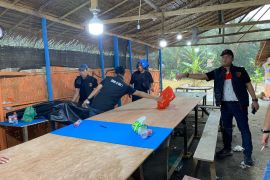 Polda Sumut- Kodam I BB berantas  judi di Deli Serdang